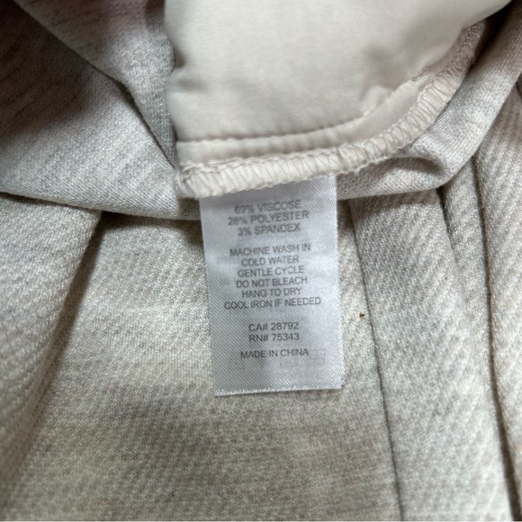 Rachel Zoe Women Size Large Tan Drawstring Elastic Cuff Athletic Casual Jogger - Picture 8 of 13